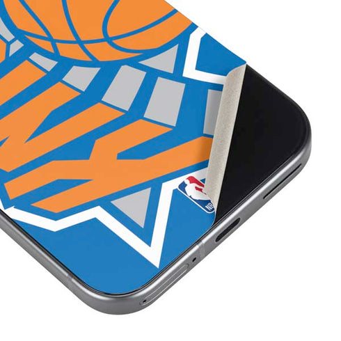 NBA New York Knicks Large Logo Google Pixel 9 Skin